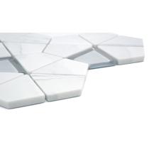 L'AMOUR - 2X3/9X11, WHITE, POLISHED