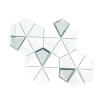 L'AMOUR - 2X3/9X11, WHITE, POLISHED