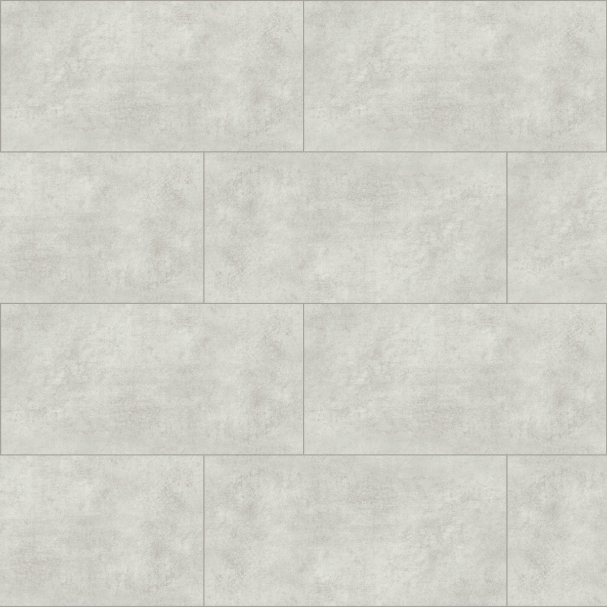 Emcore Leeds LVP flooring in cream and gray finish, 12x24 size, Stone Polymer Composite material