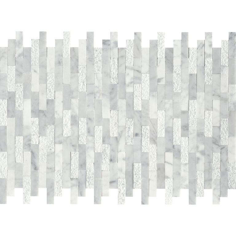 Link - 2X5/12X18, White, Splitface