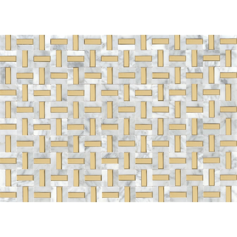 Link - 0.4X1/12X17, White/Gold, Honed