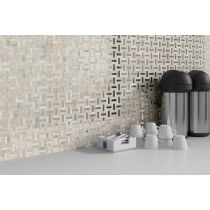 LINK - 0.4X1/12X17, WHITE/GOLD, HONED