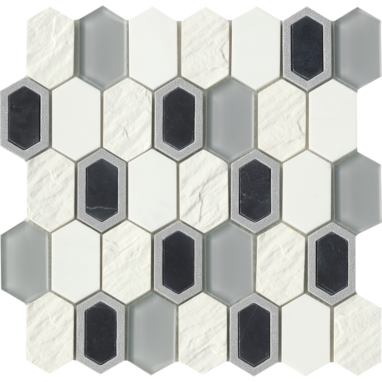 LITERATI - 1.62X2.81/12X12, TWAIN, GLOSSY/HONED/TEXTURE