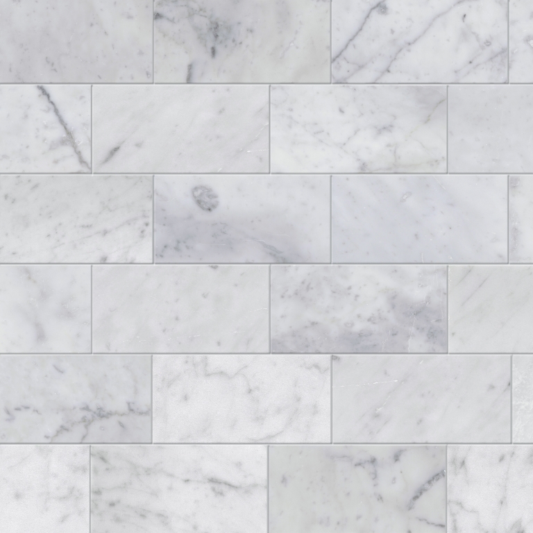 Marble - 4X8 Bianco Gioia, Nantes, Honed