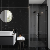 MARBLE - 12X24, MARQUINA BLACK MARQUINA BLACK, POLISHED