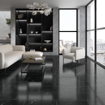 MARBLE - 12X24, MARQUINA BLACK MARQUINA BLACK, POLISHED