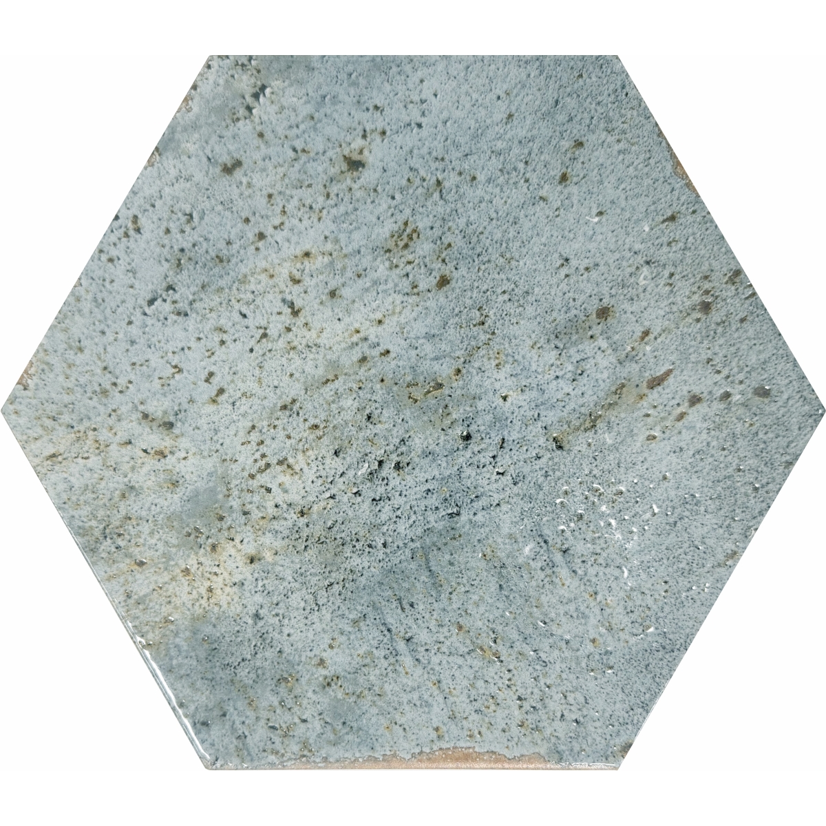 メ*4様 化石　F-8 METAMOR - 8X9 HEX, ITZA, GLOSSY | Emser Tile
