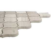 METRO - 2.4X2.91/12X12 METRO, CREAM, HONED