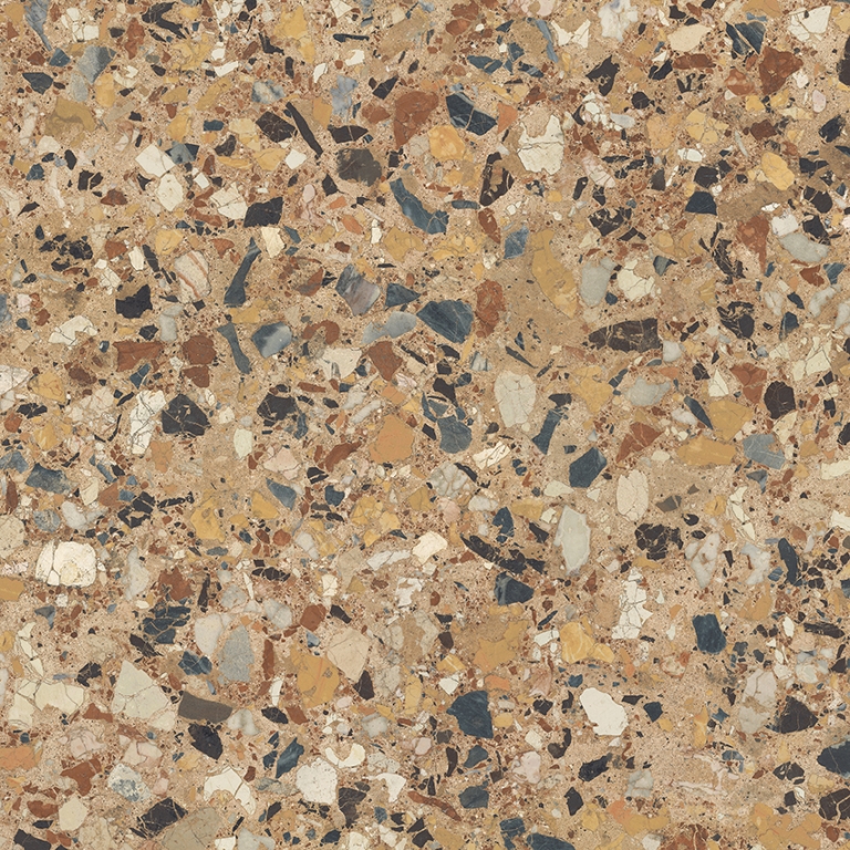 Milzetti - 24X24 Pebble, Amber, Polished