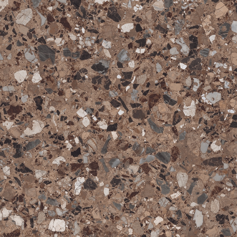 Milzetti - 24X24 Pebble, Cocoa, Polished