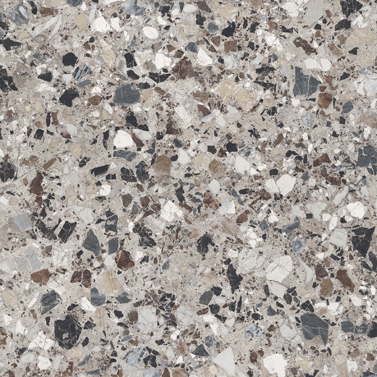 Milzetti - 24X24 Pebble, Silver, Polished