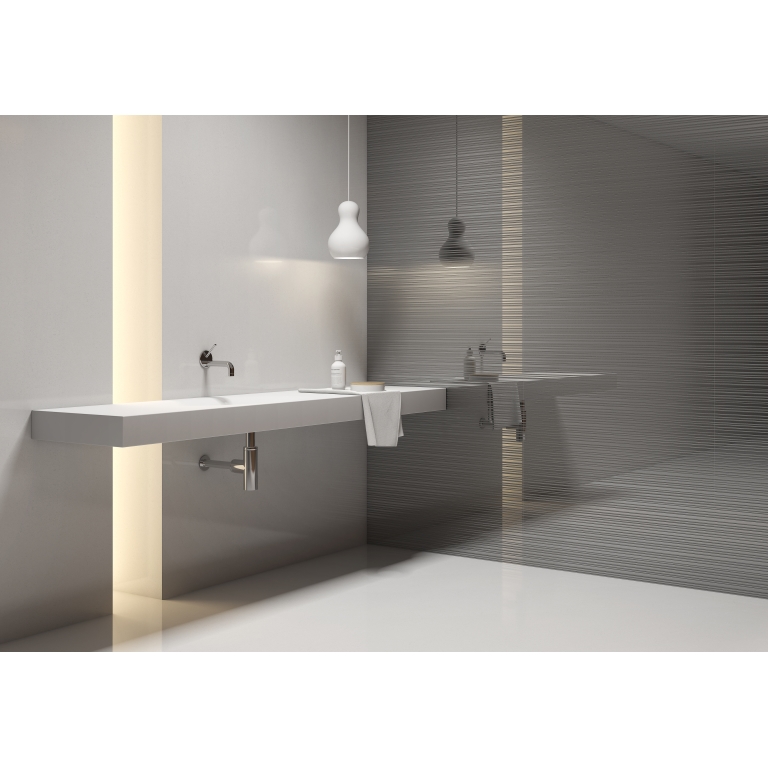 MIMICA - 18X35 GROOVE, SILVER, GLOSSY