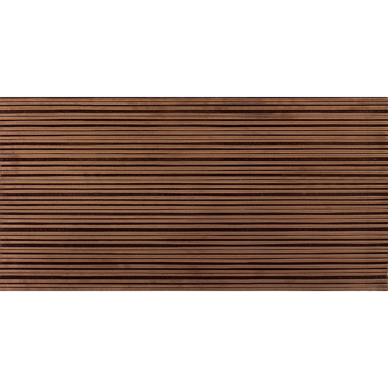Mimica - 18X35 Groove, Rose, Glossy