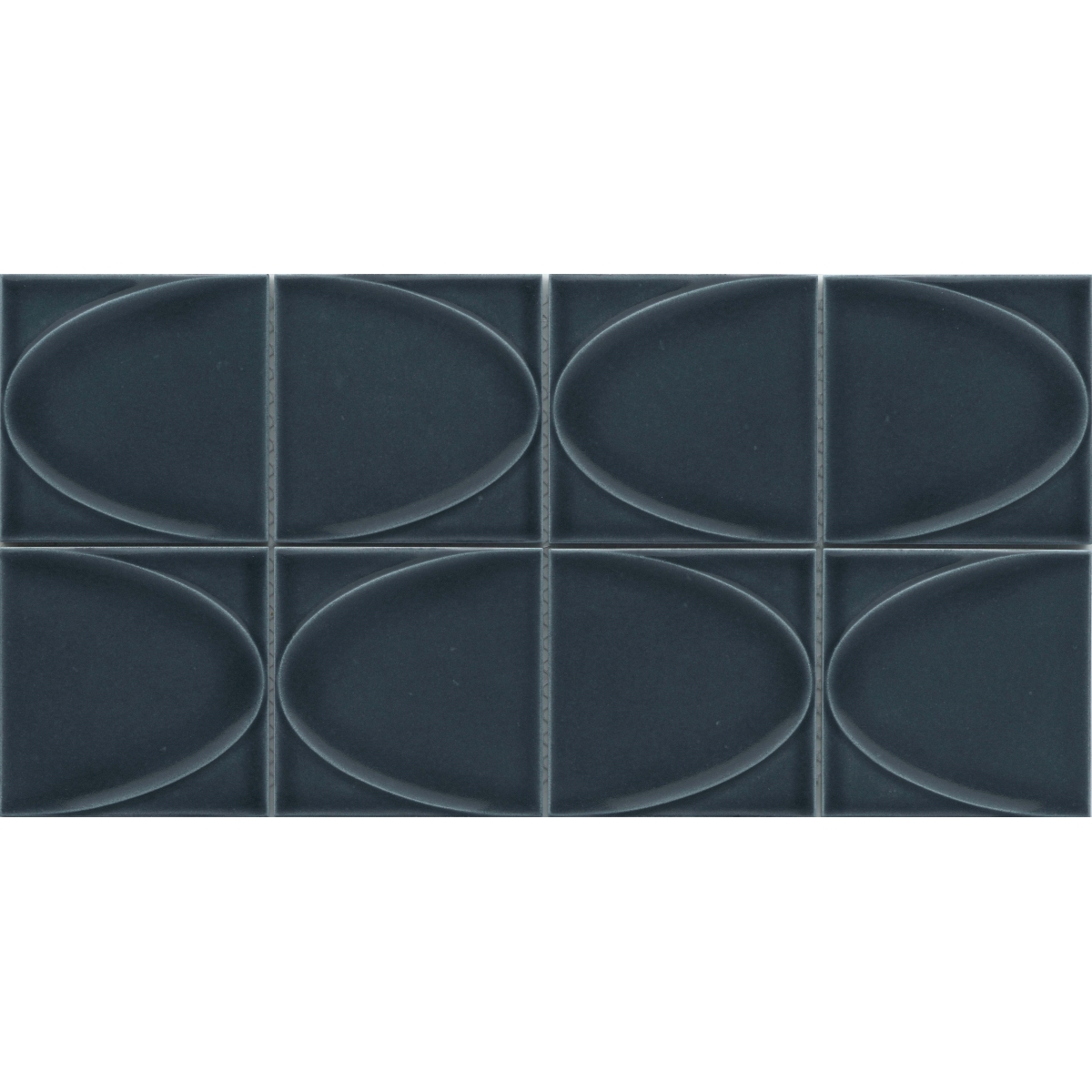 MIZU - 3.86X3.86/8X16, BLUE, GLOSSY | Emser Tile