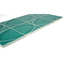 MIZU - 3.86X3.86/8X16, GREEN, GLOSSY