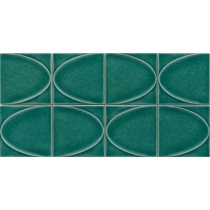 MIZU - 3.86X3.86/8X16, GREEN, GLOSSY