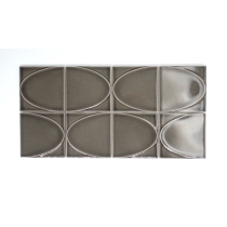 MIZU - 3.86X3.86/8X16, TAUPE, GLOSSY