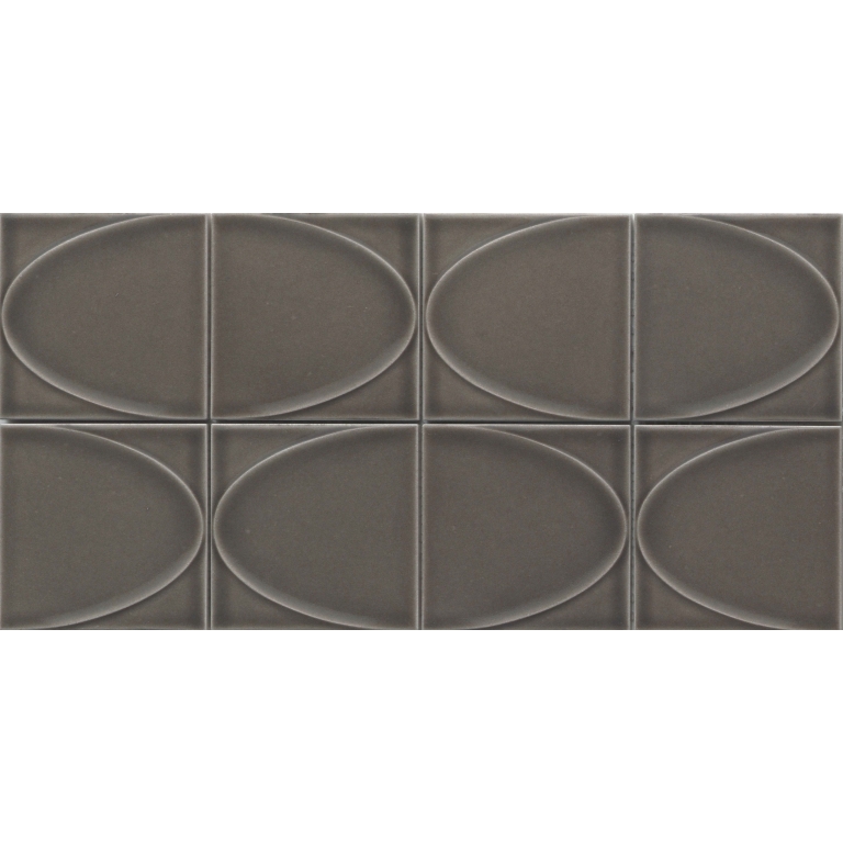 MIZU - 3.86X3.86/8X16, TAUPE, GLOSSY