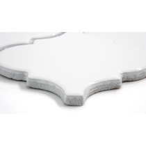 MOROCCO - 4.6X5.3/10X11, WHITE, GLOSSY