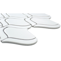 MYTHOS - 2.8X3.1/11X12, WHITE, MATTE