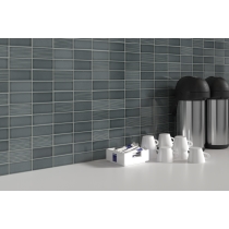 NAGARA - 1.8X3.75/11X11, GRAY, GLOSSY