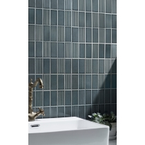 NAGARA - 1.8X3.75/11X11, NAVY, GLOSSY