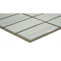 NAGARA - 1.8X3.75/11X11, SILVER, GLOSSY