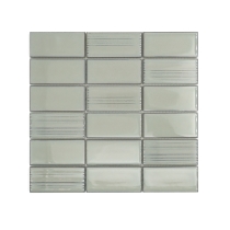 NAGARA - 1.8X3.75/11X11, SILVER, GLOSSY