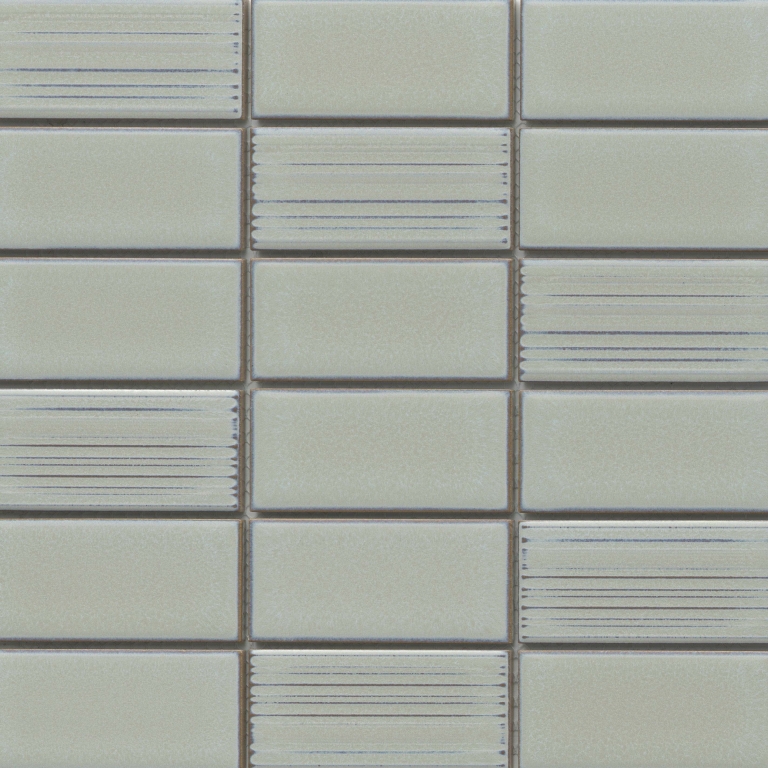 NAGARA - 1.8X3.75/11X11, SILVER, GLOSSY