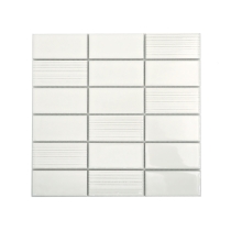 NAGARA - 1.8X3.75/11X11, WHITE, GLOSSY
