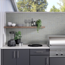 NEWTRO - 1X6/12X12, SILVER, GLOSSY