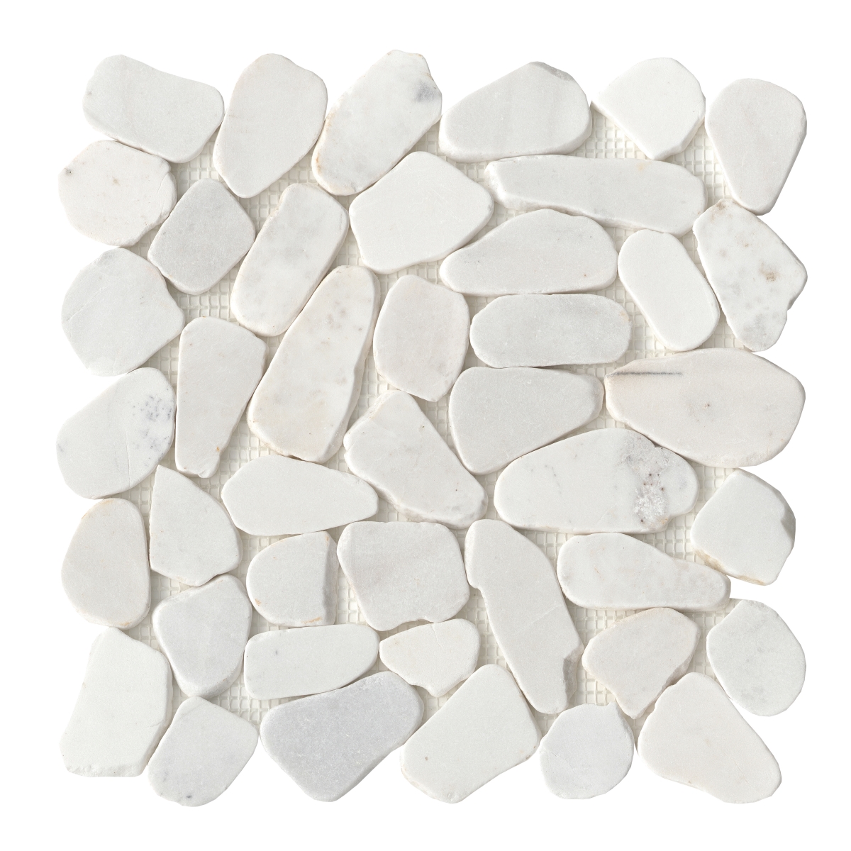 OPUSCAR - PEBB/12X12 GRAND, WHITE, HONED | Emser Tile