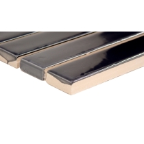 PARALLINE - 1X18/5X18, BLACK, GLOSSY