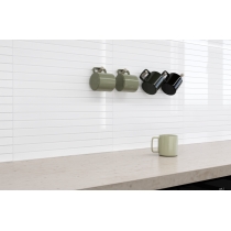 PARALLINE - 1X18/5X18, WHITE, GLOSSY