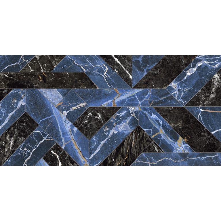 Parkview - 24X47, Blue Out, Polished
