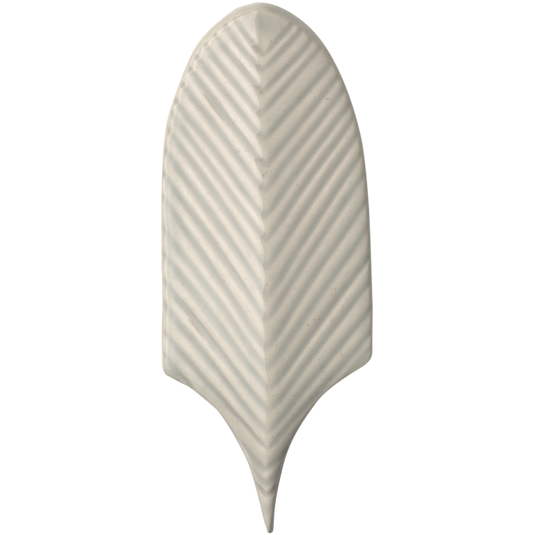 Plurify - 3X8 Feather, Ivory, Glossy