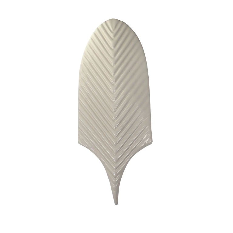 PLURIFY - 3X8 FEATHER, MILK, GLOSSY
