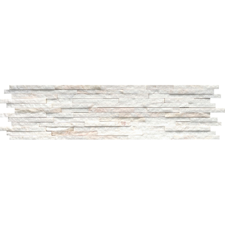 Slate - 6X24 Mini Stack, White, Honed