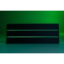 RADIANT - 6X16 WAVE, BLACK, MATTE