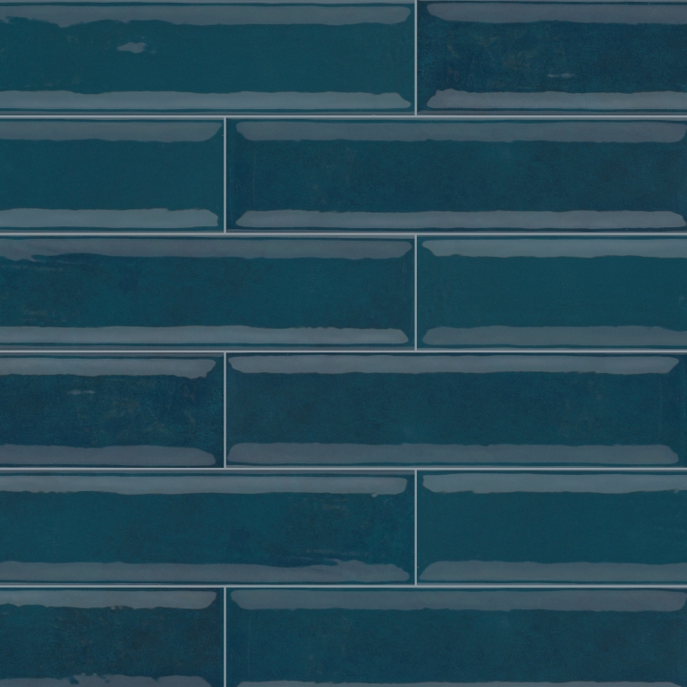 RAKU - 3X12, BLUE, GLOSSY