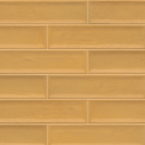 RAKU - 3X12, MUSTARD, GLOSSY