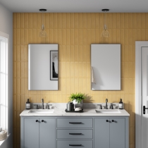 RAKU - 3X12, MUSTARD, GLOSSY