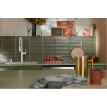 BRIQUE - 2X10, WHITE, MATTE