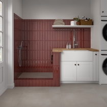 RAKU - 3X12, RUBY, GLOSSY