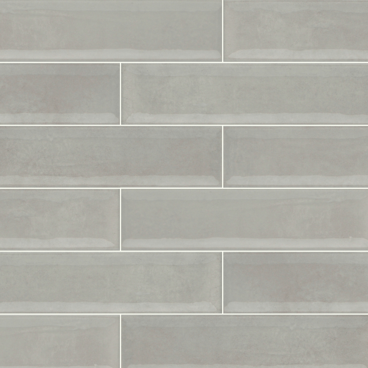 RAKU - 3X12, SILVER, GLOSSY | Emser Tile