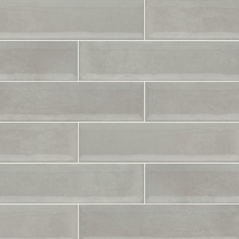 RAKU - 3X12, SILVER, GLOSSY | Emser Tile