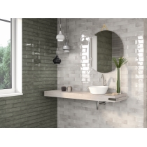 RAKU - 3X12, WHITE, GLOSSY