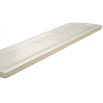 RAKU - 3X12, WHITE, MATTE