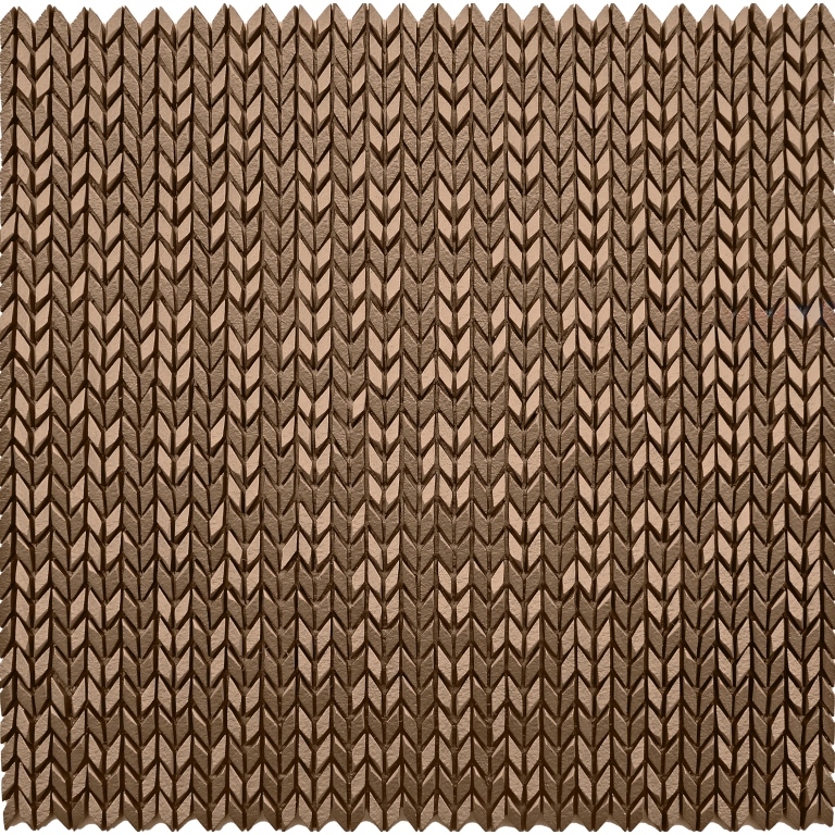 Revify - 0.1X0.6/12X12 Weave, Bronze, Matte