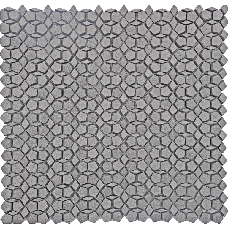Revify - 12X12 Penta, Silver, Matte